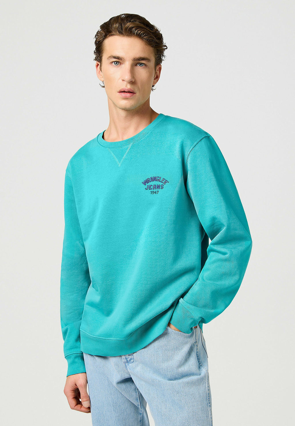 Wrangler SMALL LOGO CREW