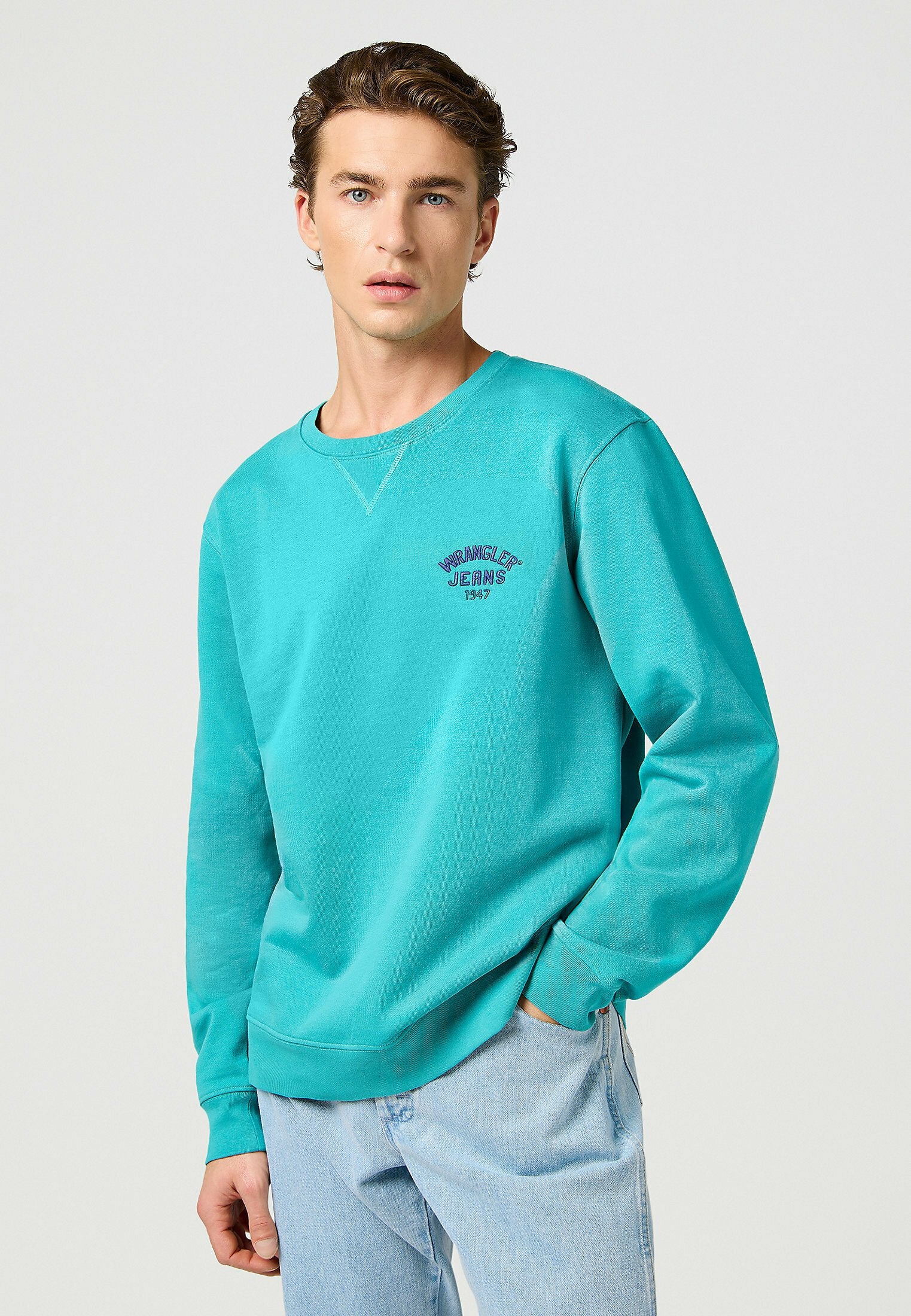Wrangler SMALL LOGO CREW