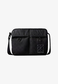Calvin Klein EMBLEM - Cross body bag - black