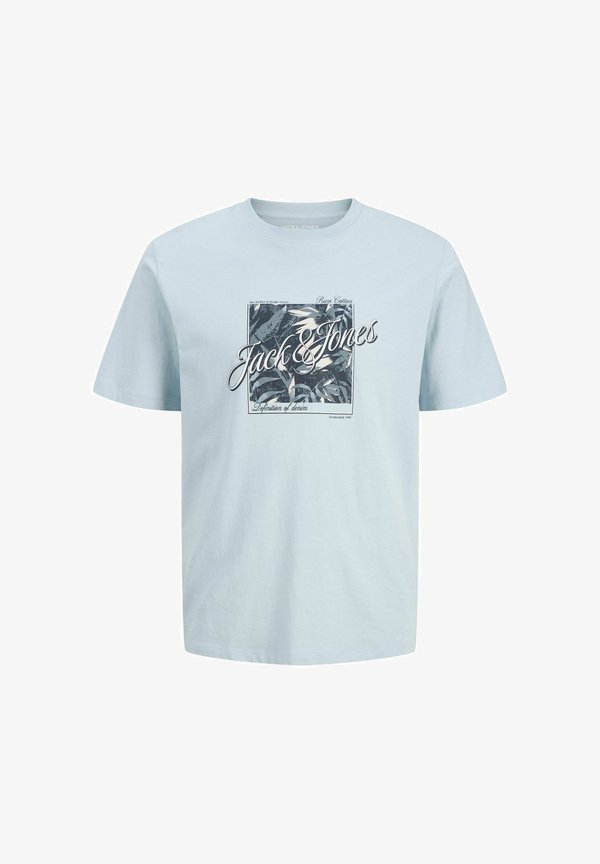 Jack & Jones T- - Print T-shirt - celestial blue