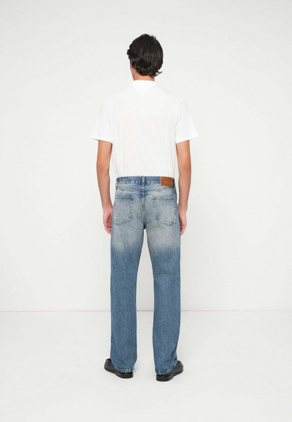 WHISKERED REGULAR STRAIGHT LEG JEANS Media 4