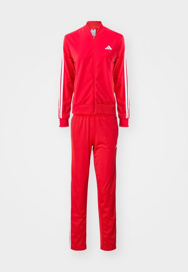 adidas Sportswear Tracksuit - pure ruby/white