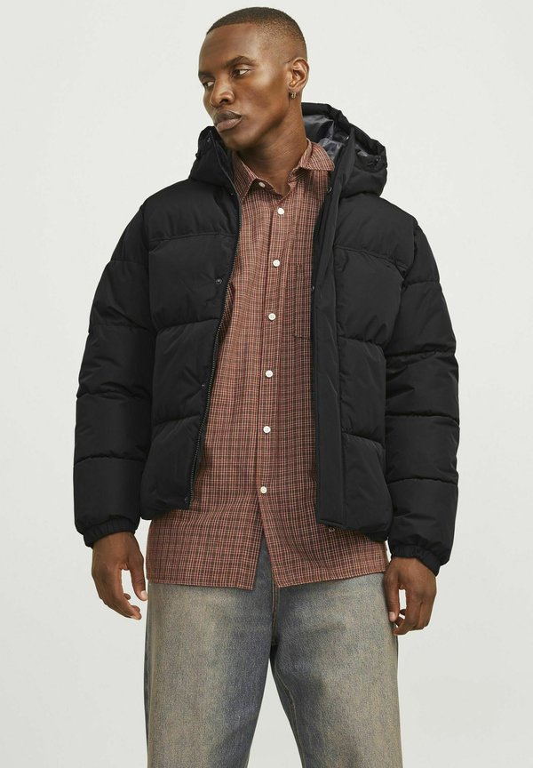 Jack & Jones Puffer Puffer - Winter jacket - black