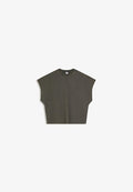 Bershka WORKER OVERSIZE - T-SHIRT 00075120 - Print T-shirt - dark grey