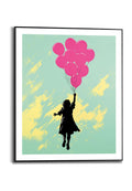 Orange Wallz PINK BALLONS