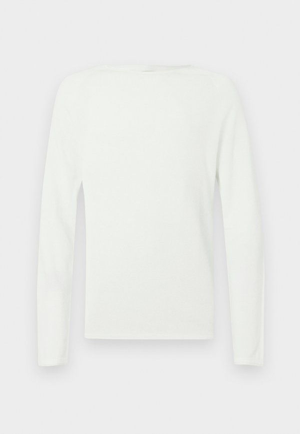 Jack & Jones JJEHILL KNIT CREW NECK NOOS - Jumper - cloud dancer