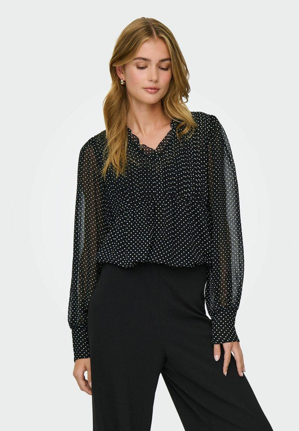 ONLY ONLFEDJA - Blouse - black