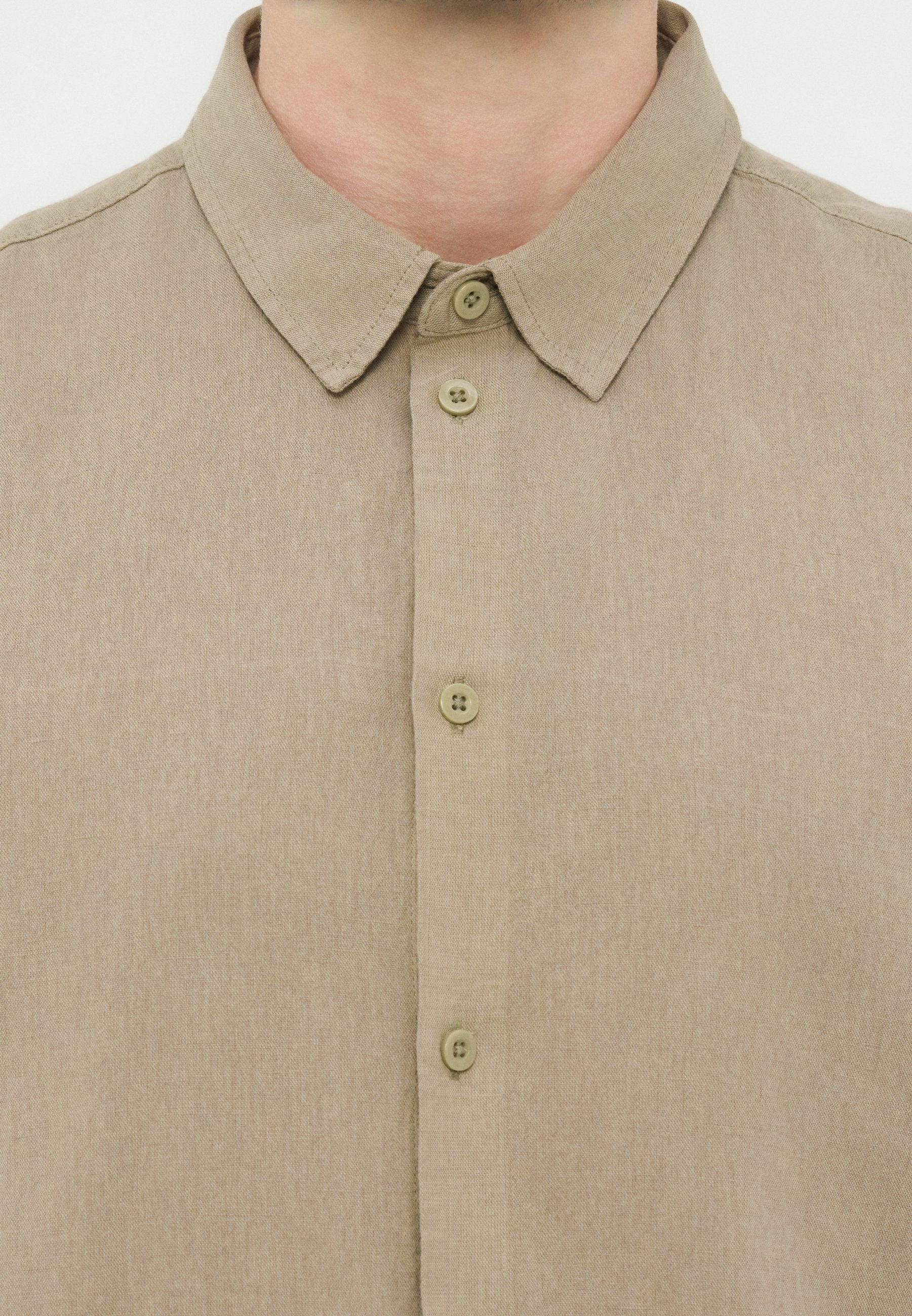 Pier One LINEN MIX SHIRT