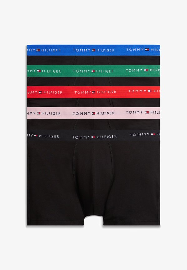 Tommy Hilfiger 5 PACK - Boxer briefs - b//blk/fire rd/bon pk/alas gr/no bl