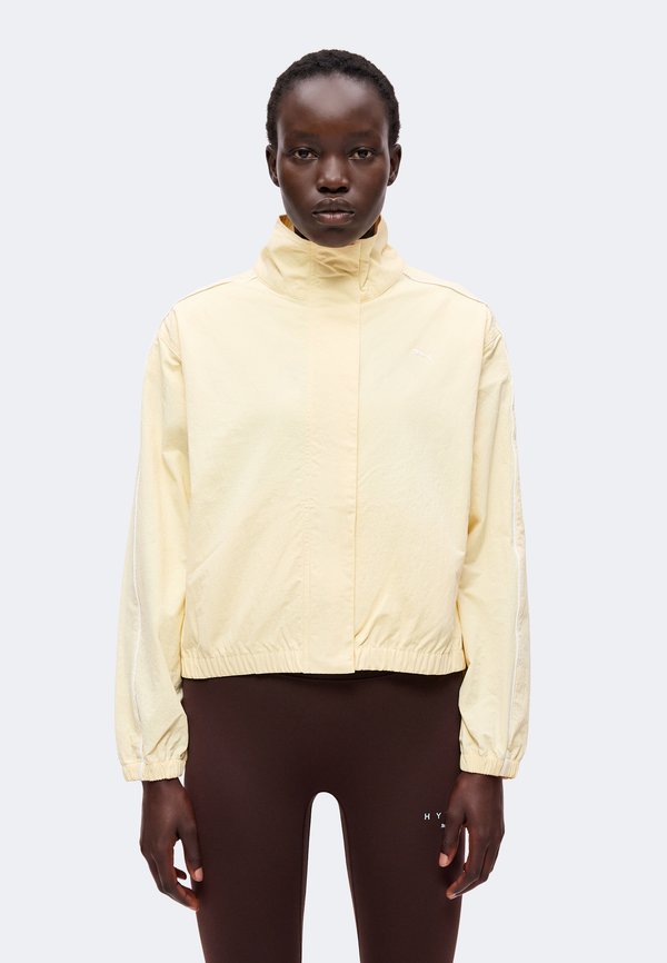 Puma TROPICAL SPEED MOTO JACKET - Windbreaker - buttercream