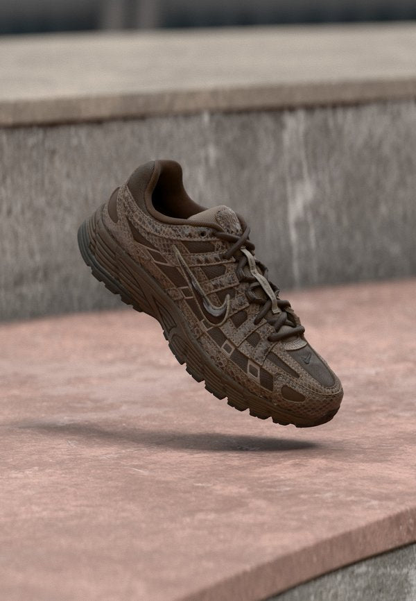 Nike Sportswear P 6000 SE - Trainers - brown/light chocolate/british khaki/black