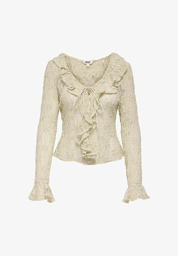ONLY ONLPEARLINA - Blouse - birch