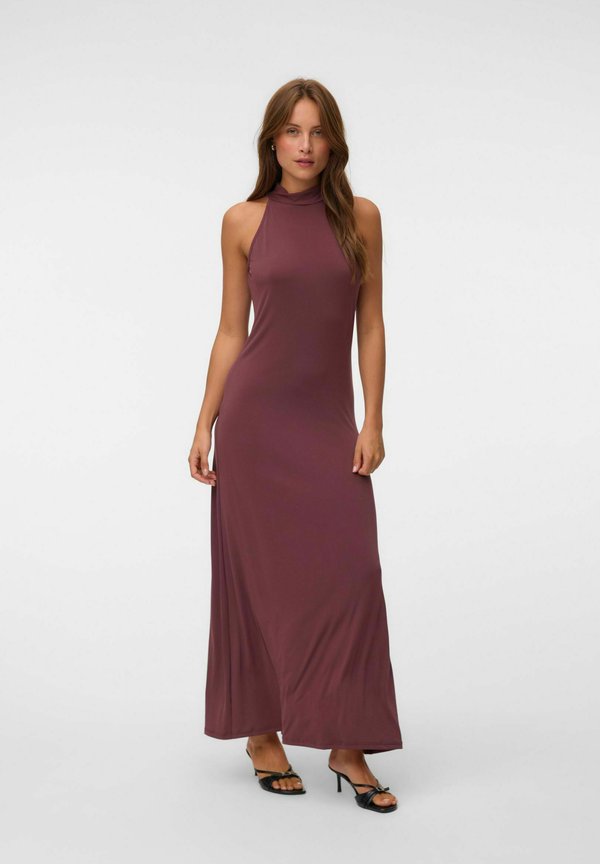 Vero Moda DRESS AWCAYLEE LONG DRESS - Maxi dress - catawba grape