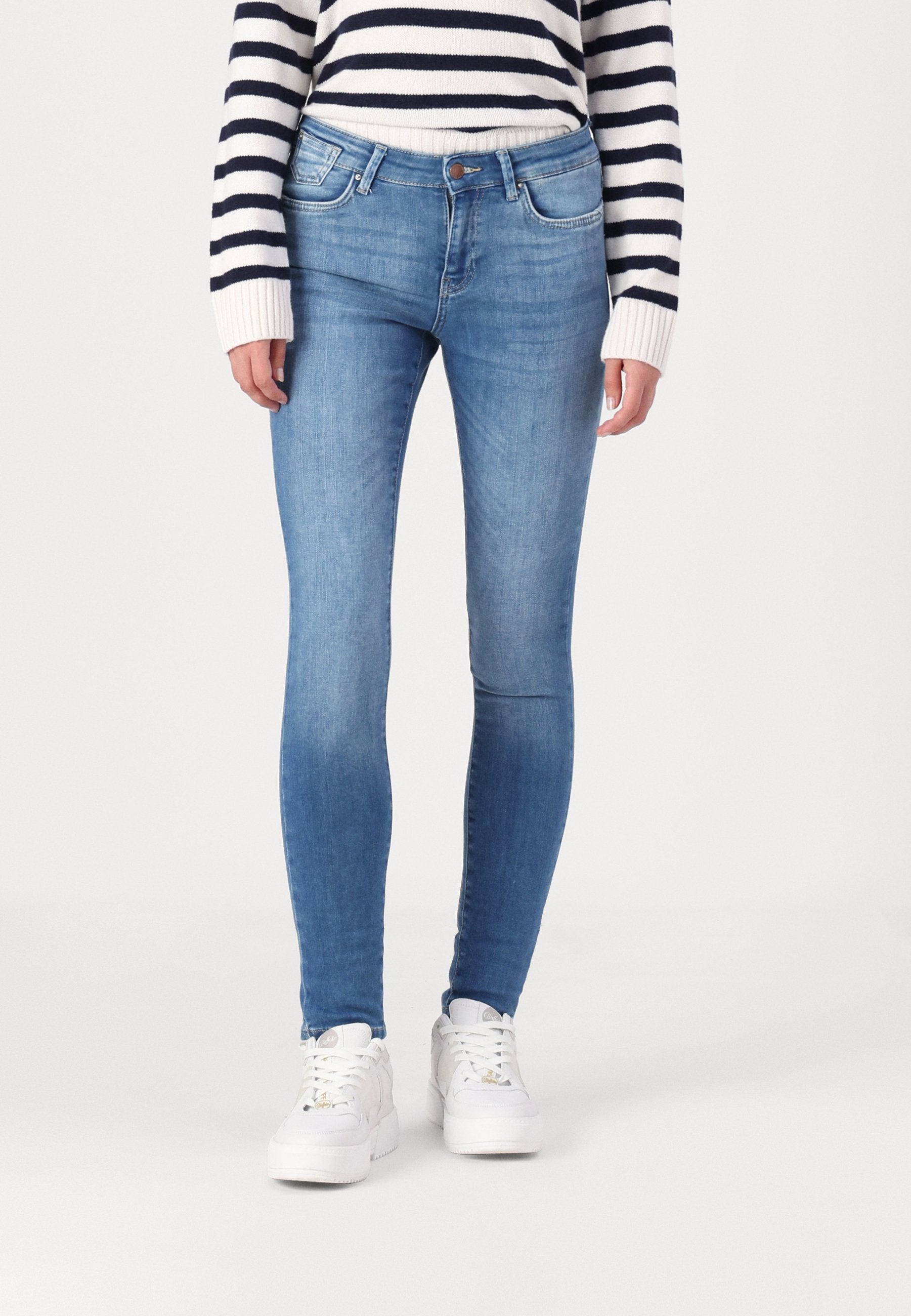 Skinny fit ONLBLUSH Mid waist Media 3