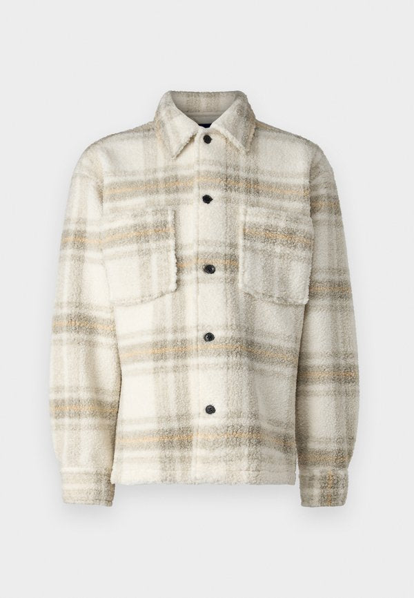 Jack & Jones Over Relaxed Fit - Winter jacket - antique white