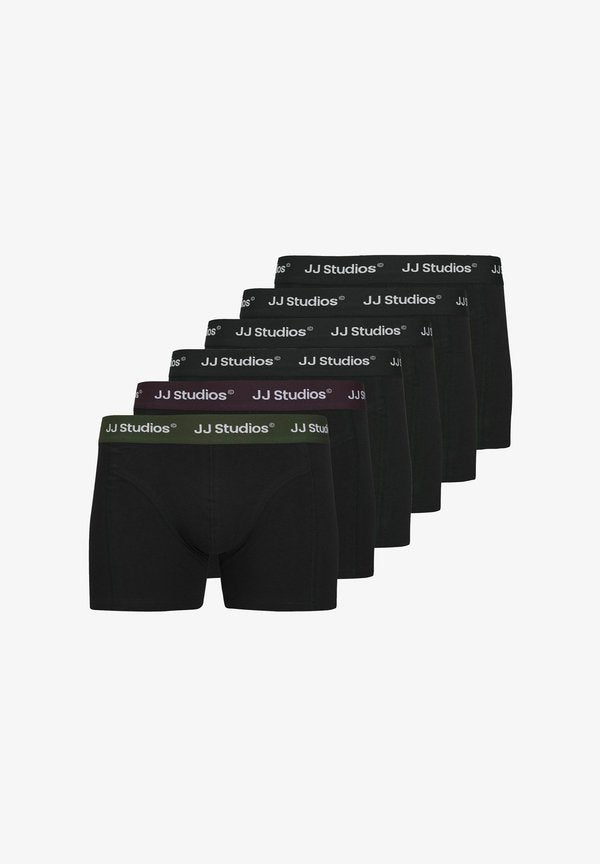 Jack & Jones 6 PACK - Trunks - schwarz lila grün