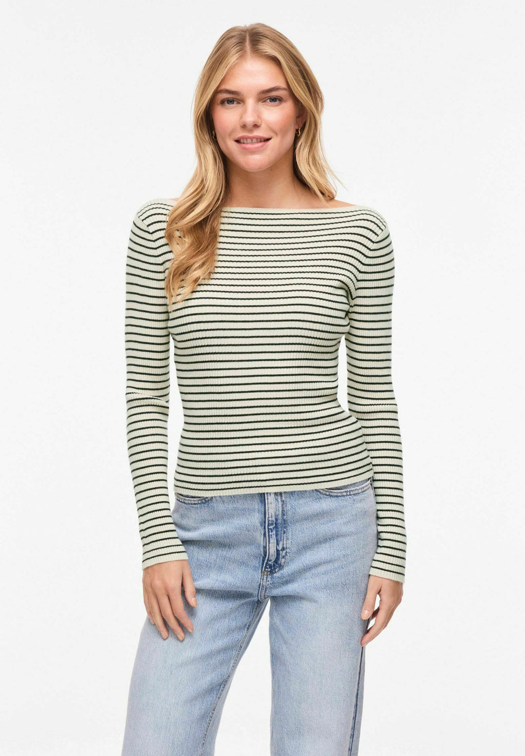 VILA Long Sleeved VISHILA Boatneck