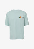 s.Oliver MIT FRONT - Print T-shirt - ozeangrün
