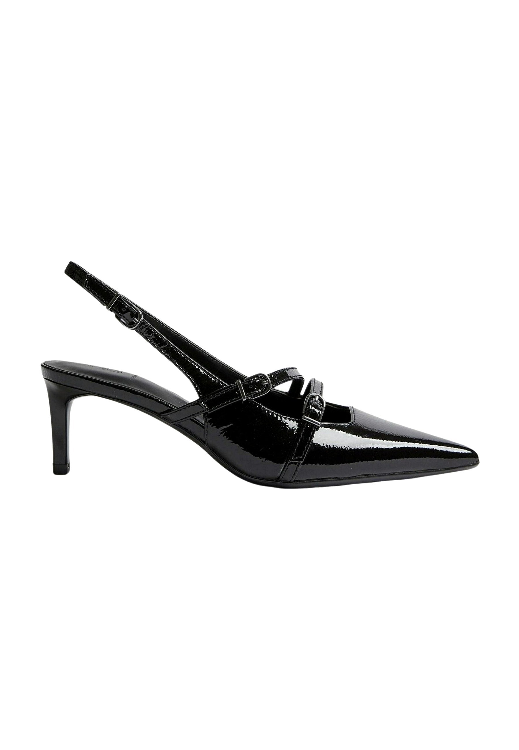 Marks & Spencer BUCKLE KITTEN HEEL SLINGBACKS