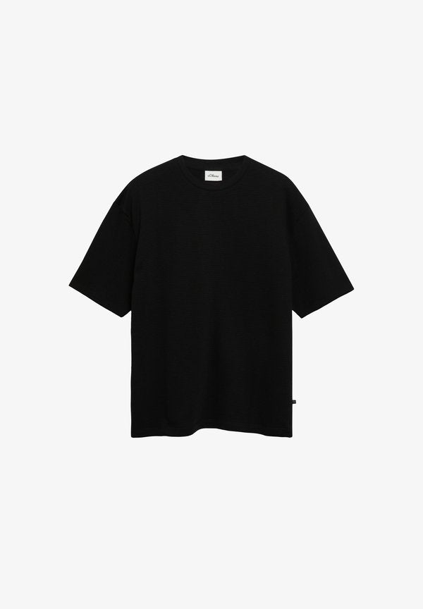 s.Oliver T-SHIRT - Basic T-shirt - schwarz