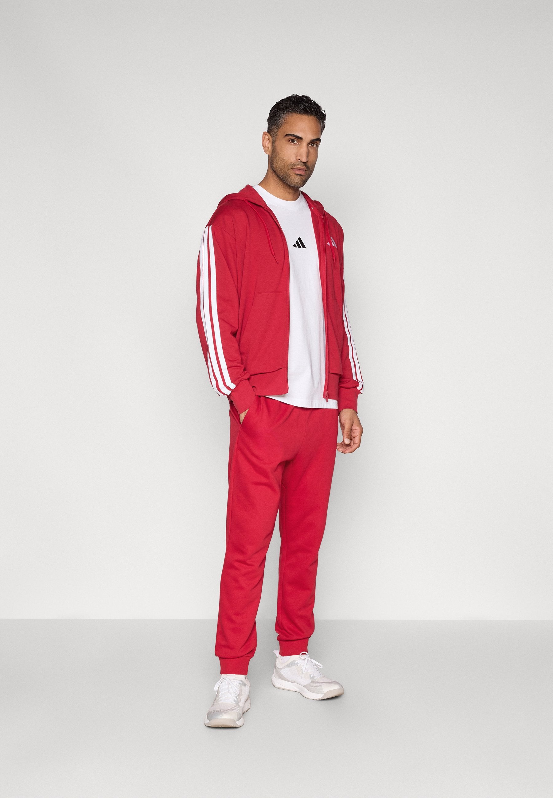 adidas Sportswear ESSENTIALS THREE STRIPES FRENCH TERRY FULLZIP