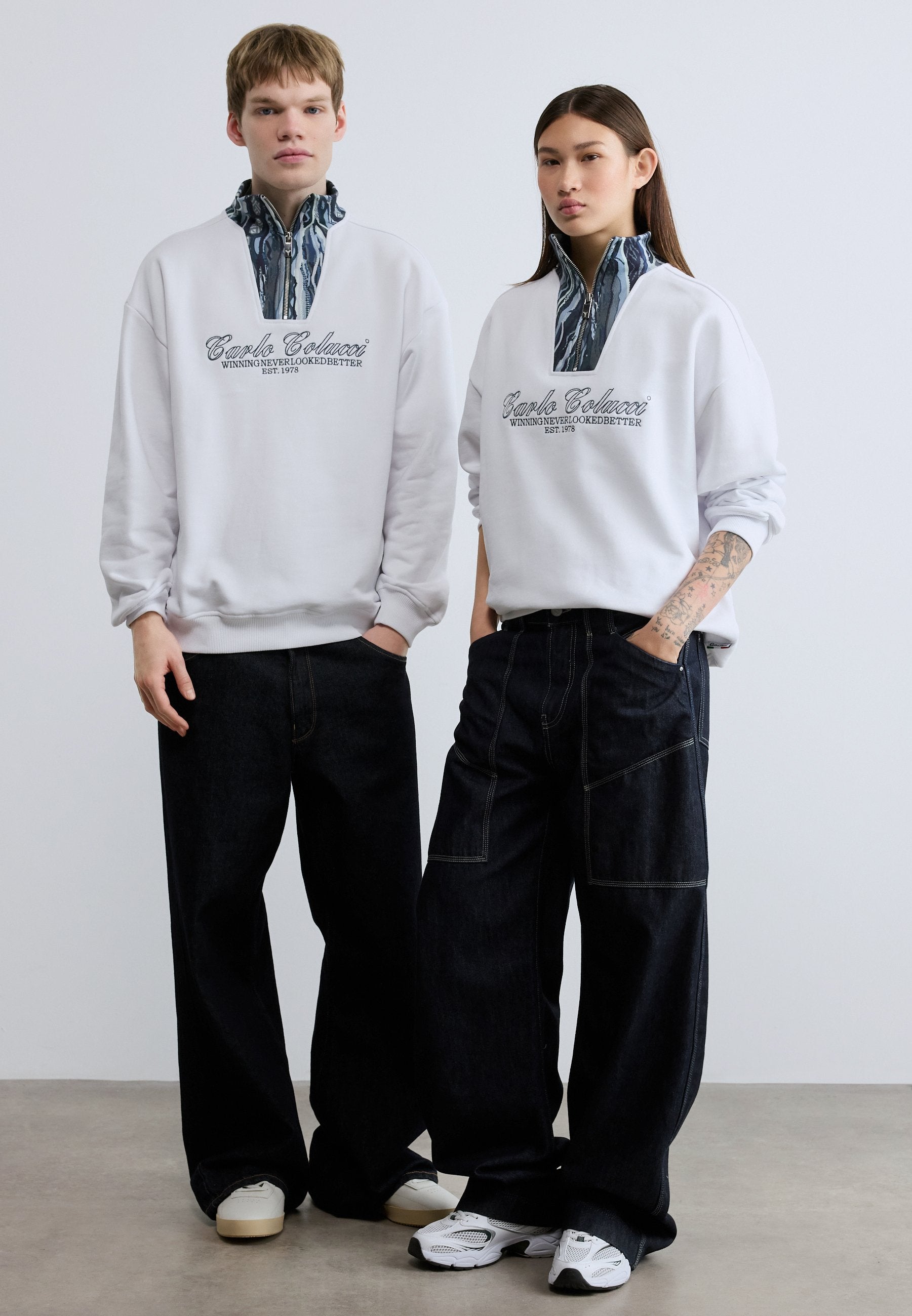 Carlo Colucci MATCH POINT HALFZIP UNISEX