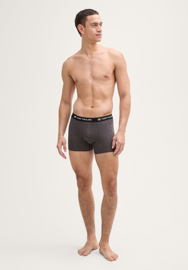 TOM TAILOR 3-PACK - Trunks - schwarz grau grün