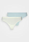 ONLY ONLANDREA SEAMLESS FRILL THONG 2 PACK