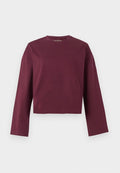 ONLY ONLFREJA WIDE SLEEVE - Long sleeved top - fig