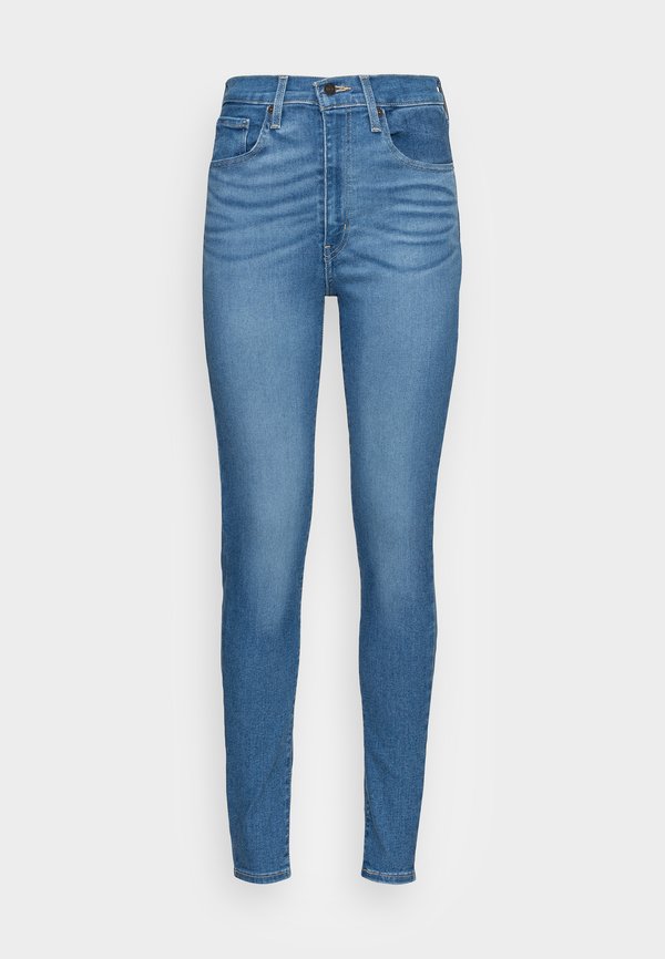 Levi's® MILE HIGH SUPER SKINNY - Jeans Skinny Fit - dark indigo worn in