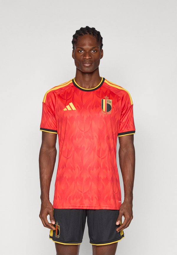 adidas Performance BELGIUM 26 HOME - National team wear - red/bold gold-coloured