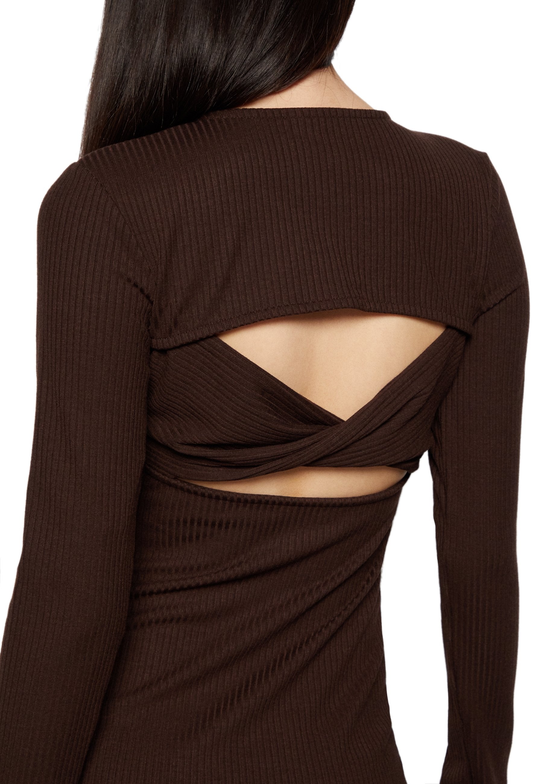 Forever New EMMA TWIST BACK MIDI DRESS