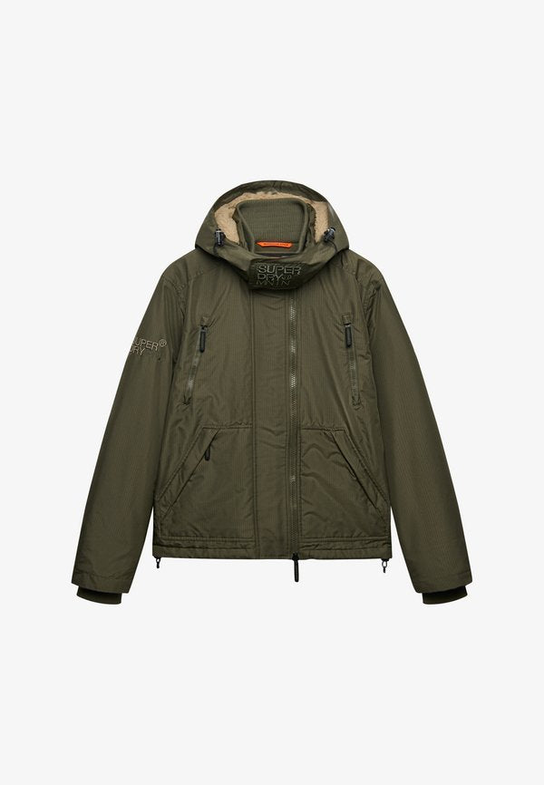 Superdry & Co SUPERDRY HOODED ARCTIC WINDCHEATER JACKET.. - Winter jacket - washed khaki