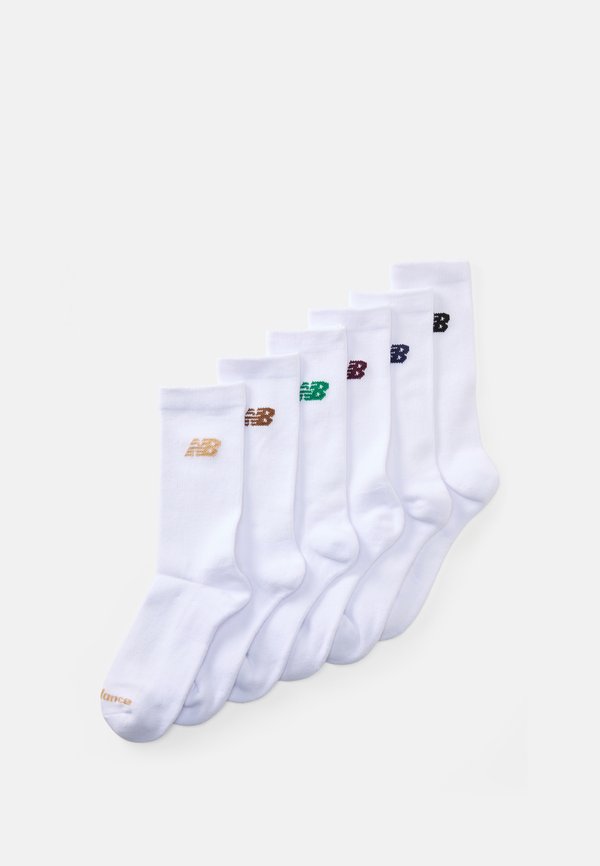 New Balance EXCLUSIVE UNISEX 6 PACK - Sports socks - white/multi