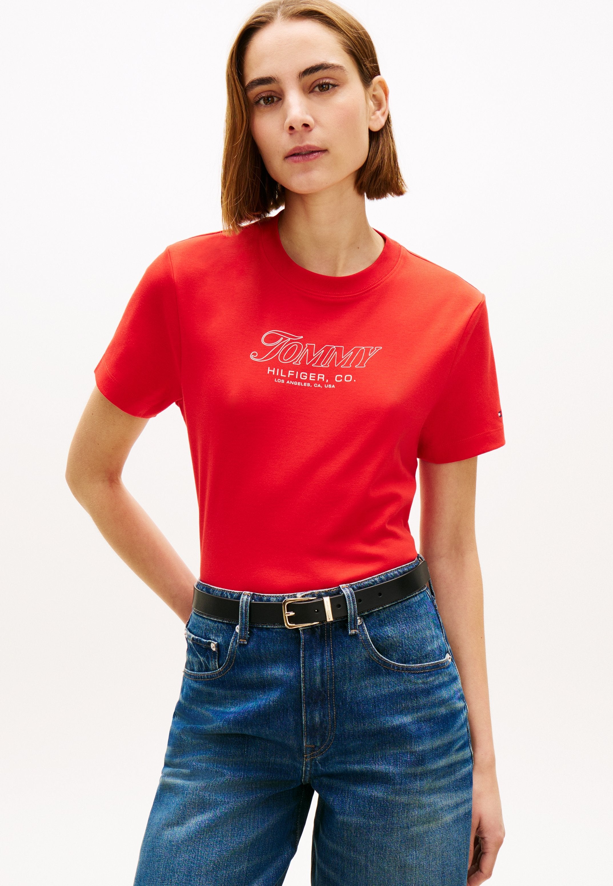 LOGO INTERLOCK KNIT T-SHIRT Media 3
