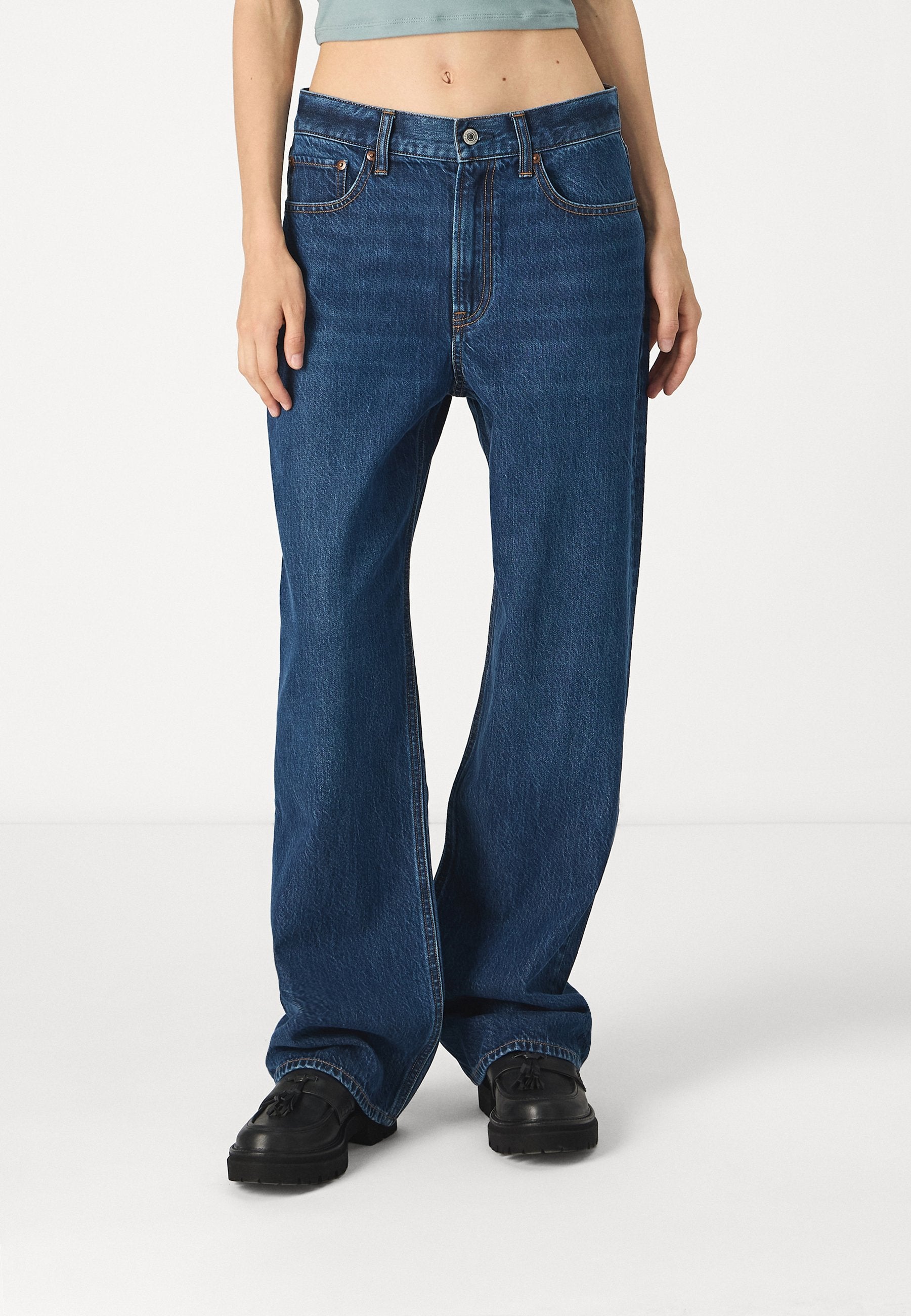 Abercrombie & Fitch High-rise loose jeans