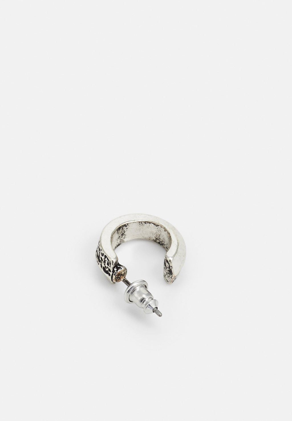 Icon Brand EMBOSSED HOOP EARRING UNISEX
