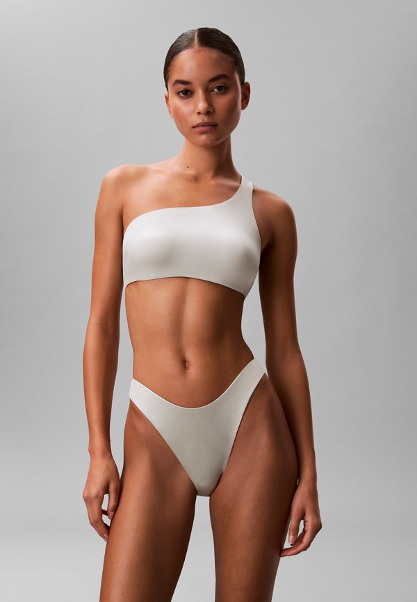 Calvin Klein Swimwear DIPPED SHINE - Bikini bottoms - sky gray