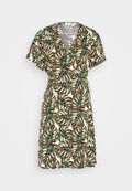 VILA VIMAYA WRAP SHORT DRESS