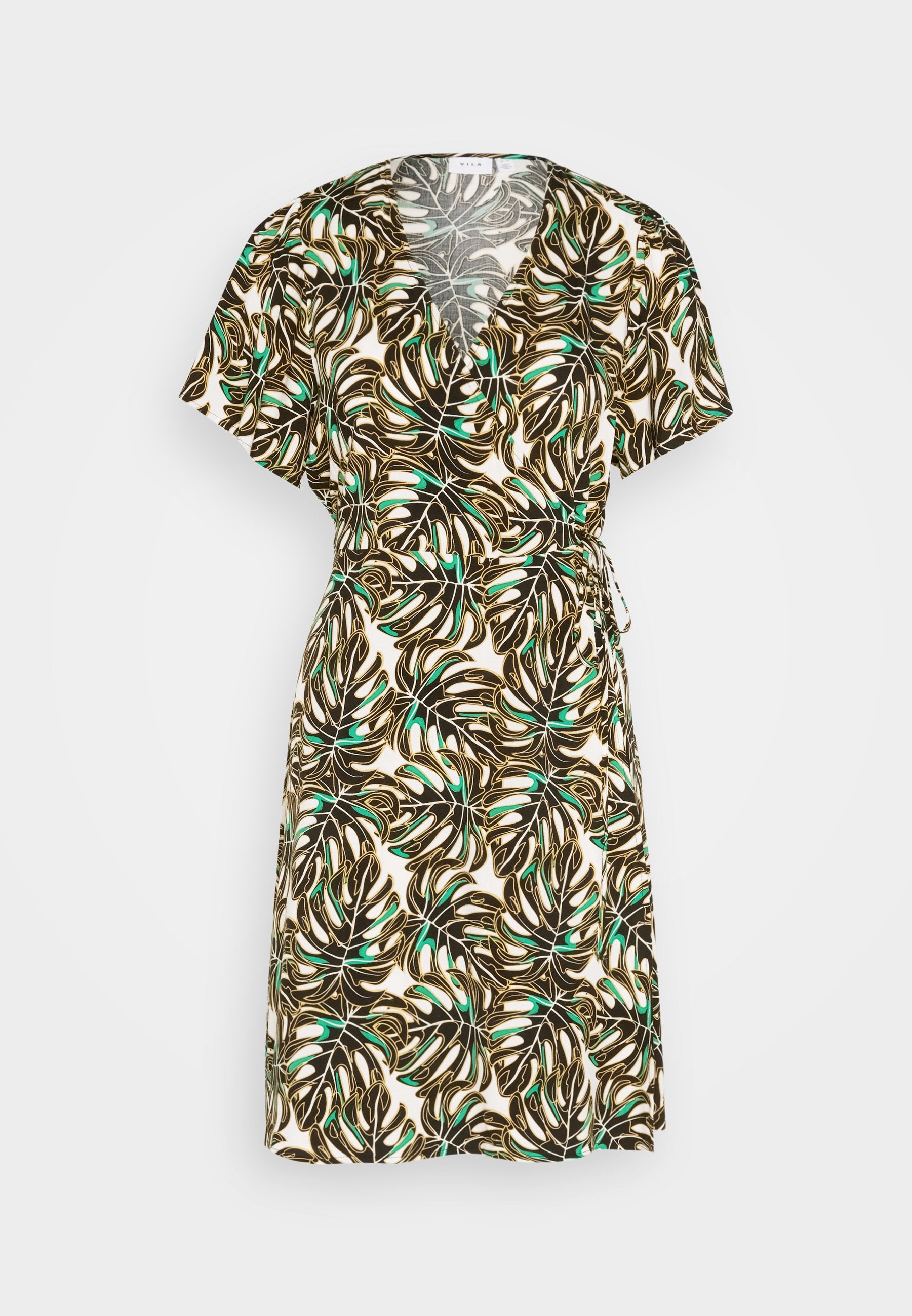 VILA VIMAYA WRAP SHORT DRESS