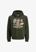 Jack & Jones JJELOGO SWEAT HOOD 2 COL 25/26 NOOS - Hoodie - duffel bag
