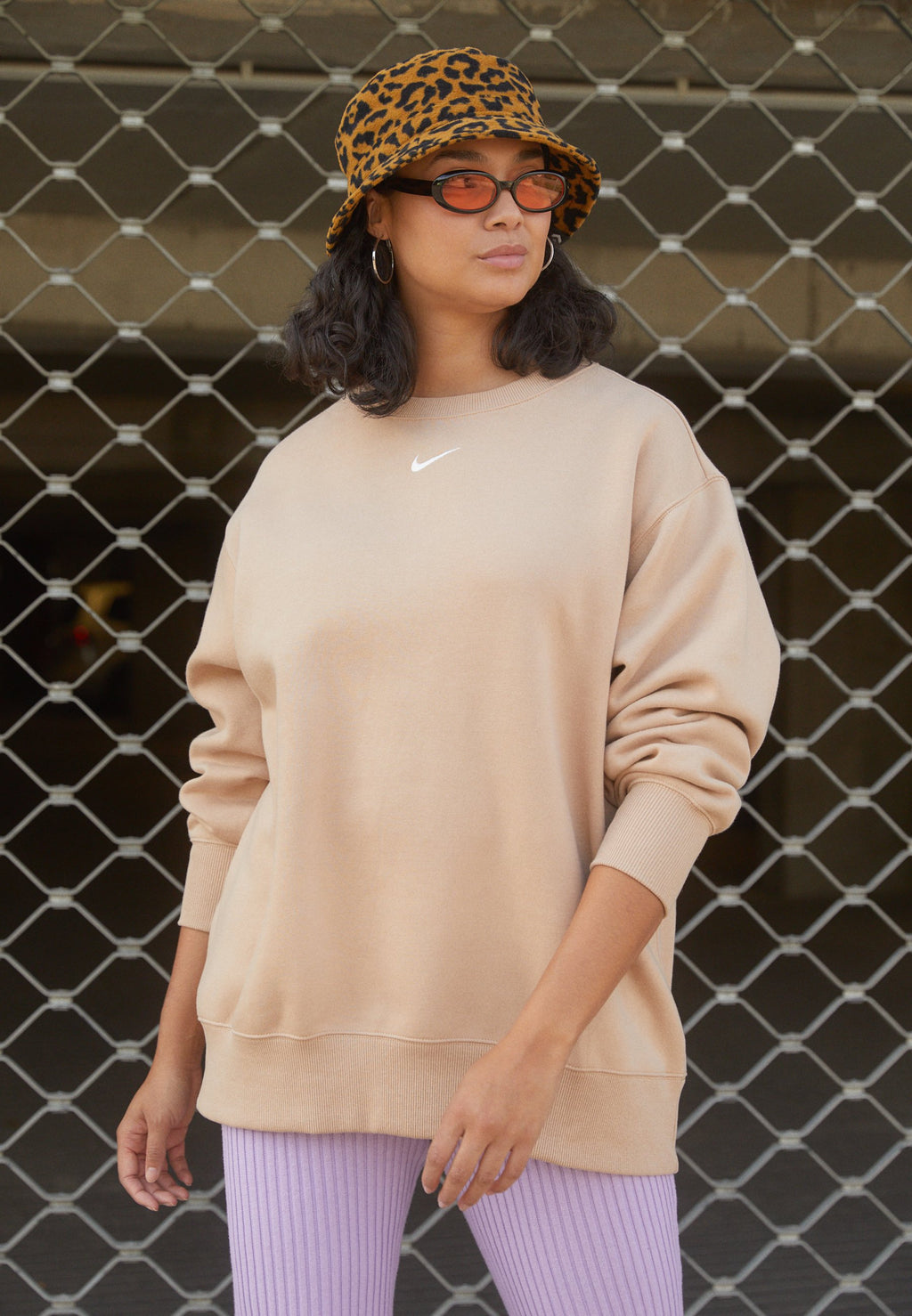 Nike Sportswear W PHNX FLC OS CREW