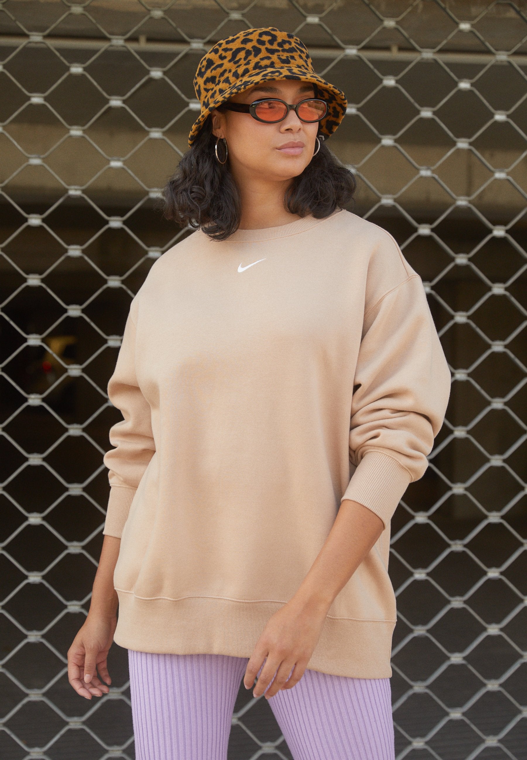 Nike Sportswear W PHNX FLC OS CREW