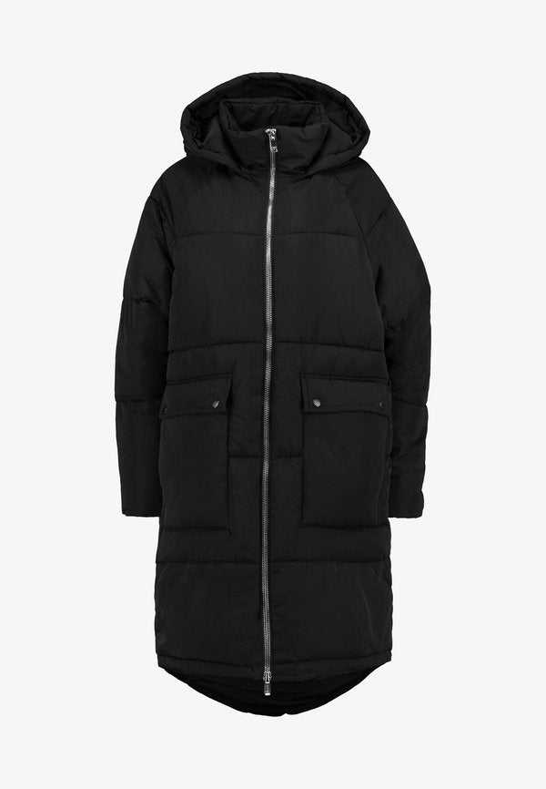 ONLY ONLGABI OVERSIZED LONG COAT - Winter coat - black