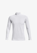 Under Armour COLDGEAR FITTED - Long sleeved top - weiss