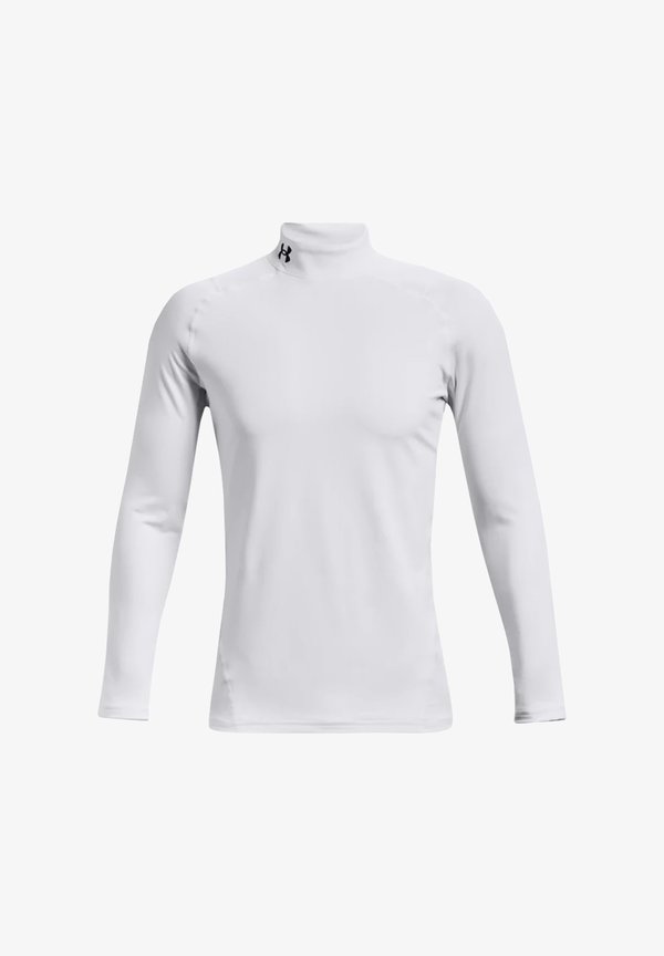 Under Armour COLDGEAR FITTED - Long sleeved top - weiss
