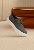 Calvin Klein Casual lace-ups - granite gray/off white