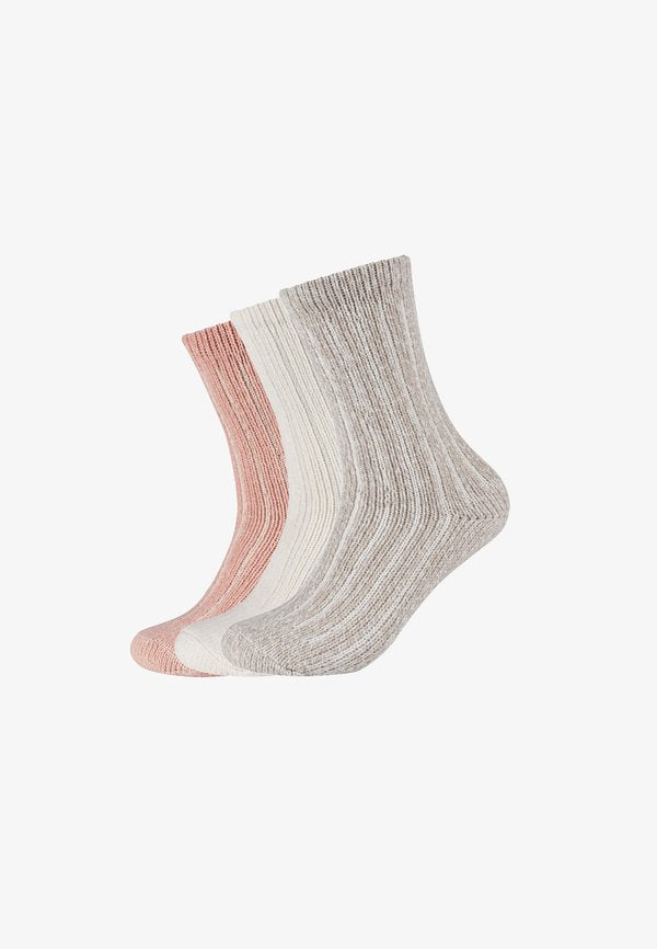s.Oliver 3 PACK - Socks - offwhite melange