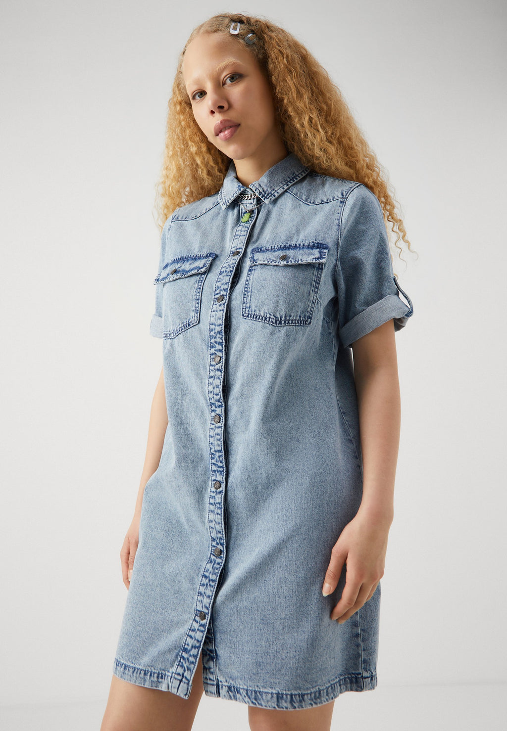 Noisy May Denim Short sleeved