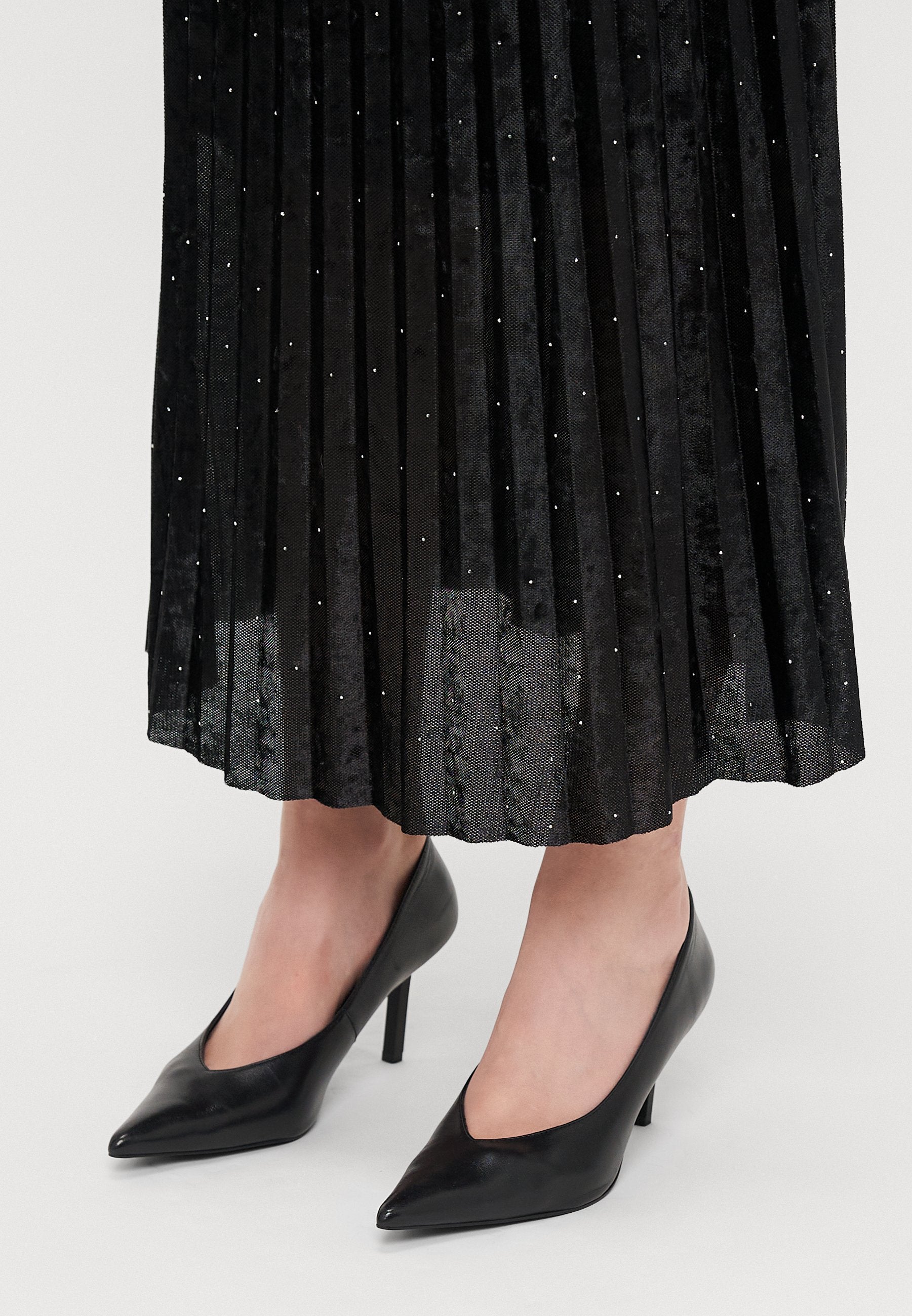ONLDELIA LONG PLEATED STONE SKIRT  Media 5